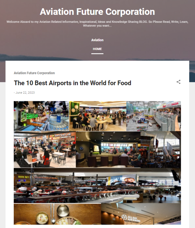 The 10 Best Airports in the World for Food