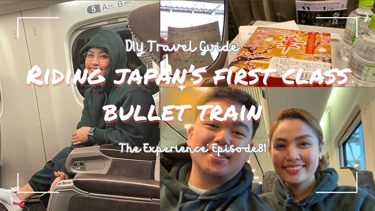 Japan’s First Class Bullet Train FUKUOKA - OSAKA l DIY TRAVEL GUIDE l heidishainevlogs